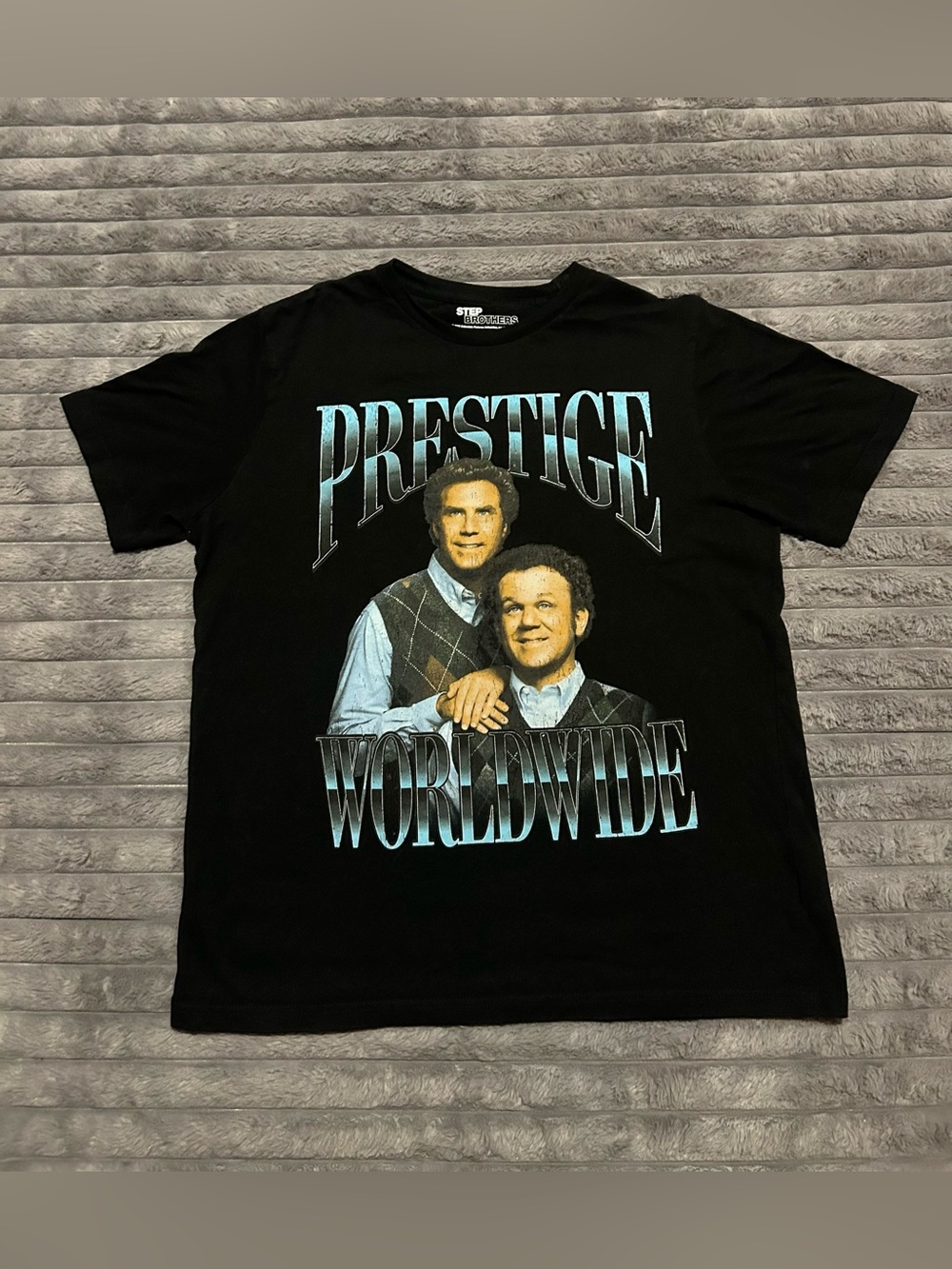 Step Brothers "Prestige Worldwide"Brennan & Dale Graphic T-Shirt